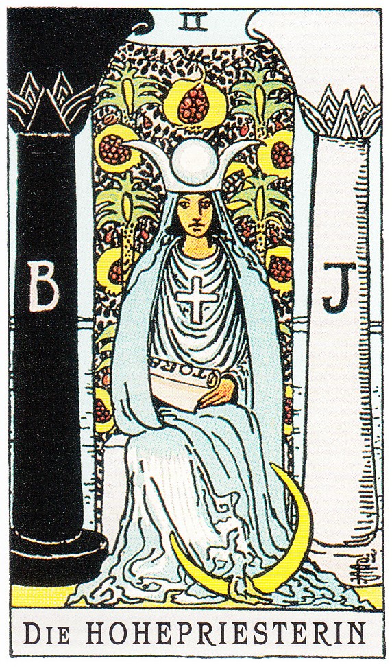 Die Hohepriesterin Tarot Tageskarte